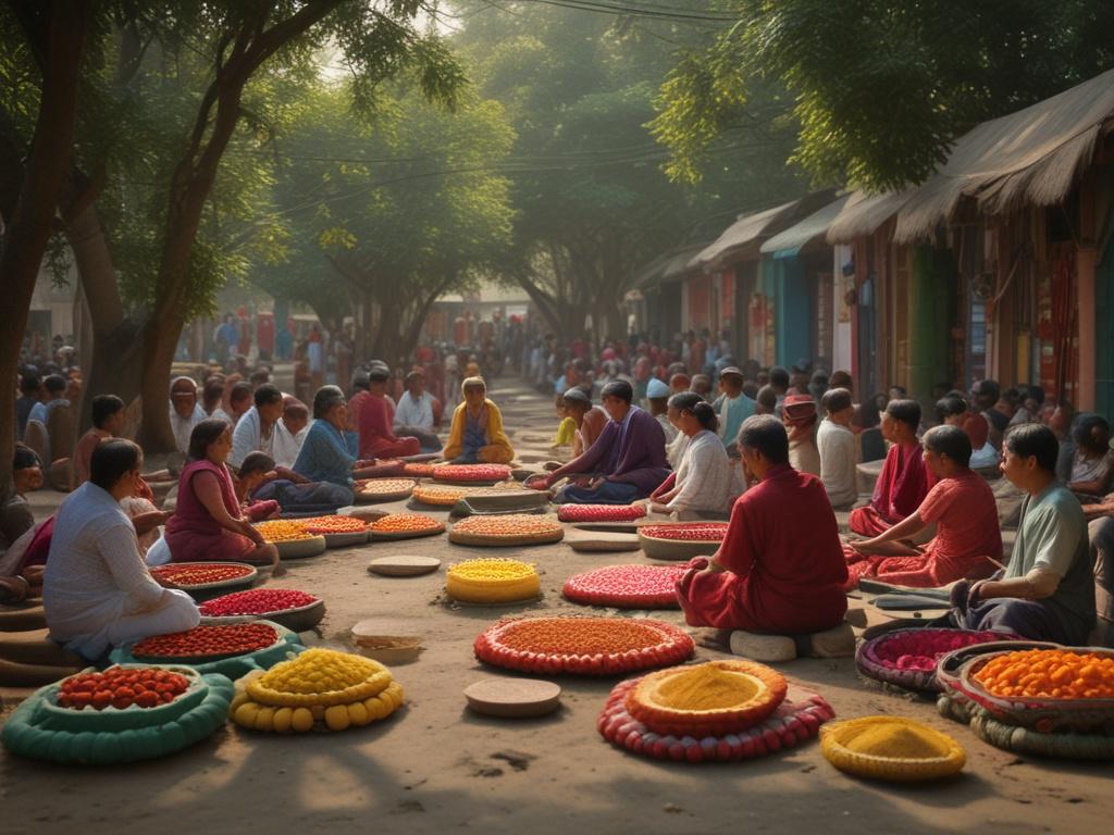 Tangail art fair, local artisans, handmade crafts, cultural celebration